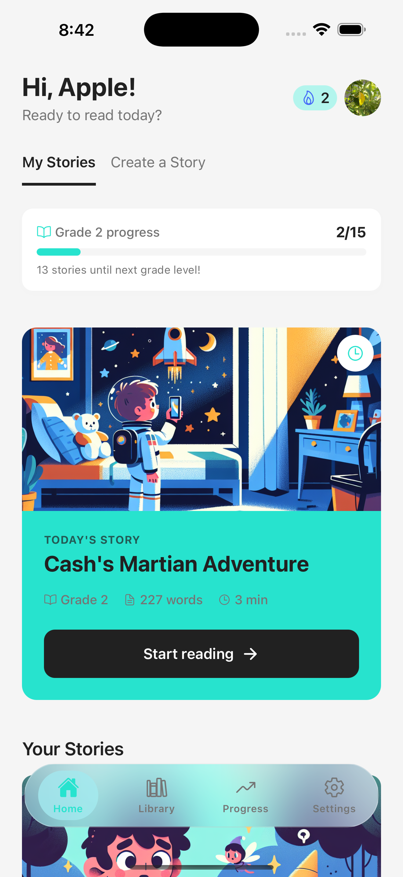 Uplift App Interface